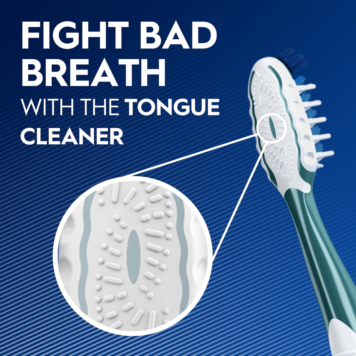 Oral-B Toothbrush Pro Clean Cross Action, Deep Plaque Removal, Medium, 2 Count
