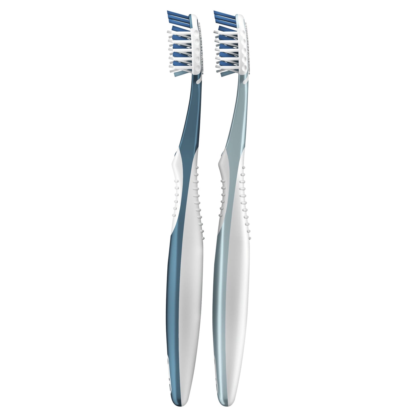 Oral-B Toothbrush Pro Clean Cross Action, Deep Plaque Removal, Medium, 2 Count