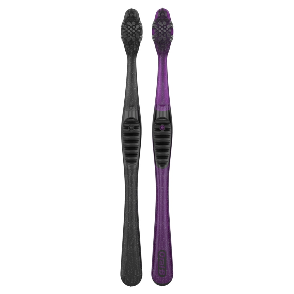 Oral-B Advanced Whitening Charcoal Toothbrushes, Soft, 2 Count
