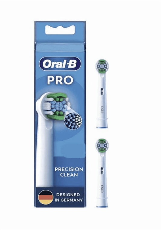 Oral-B Precision Clean , X-Filament , Replacement Brush Heads, 2 Pack, Pro Series
