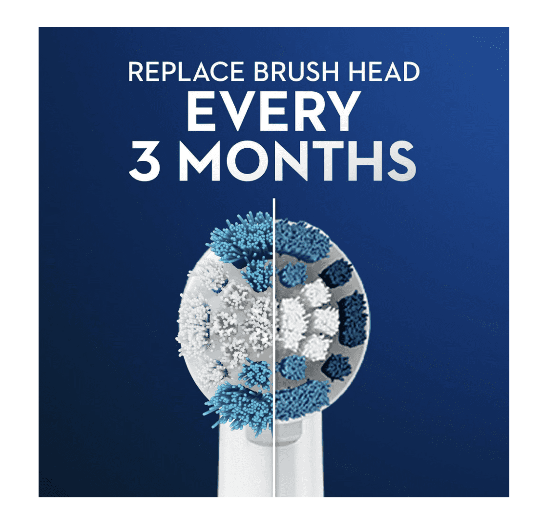 Oral-B Precision Clean , X-Filament , Replacement Brush Heads, 2 Pack, Pro Series