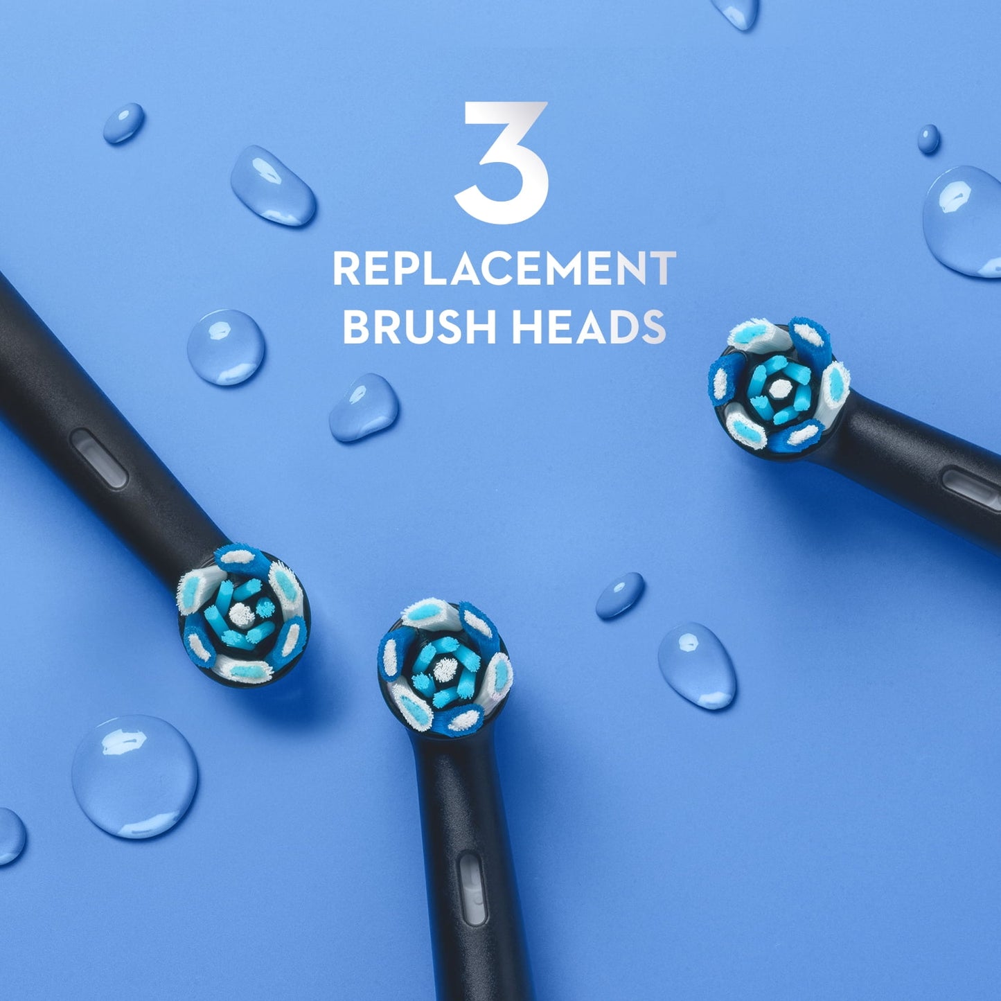 Oral-B iO Series 8 Electric Toothbrush with 3 Brush Heads, Violet Ametrine, for Adults and Children 3+.
