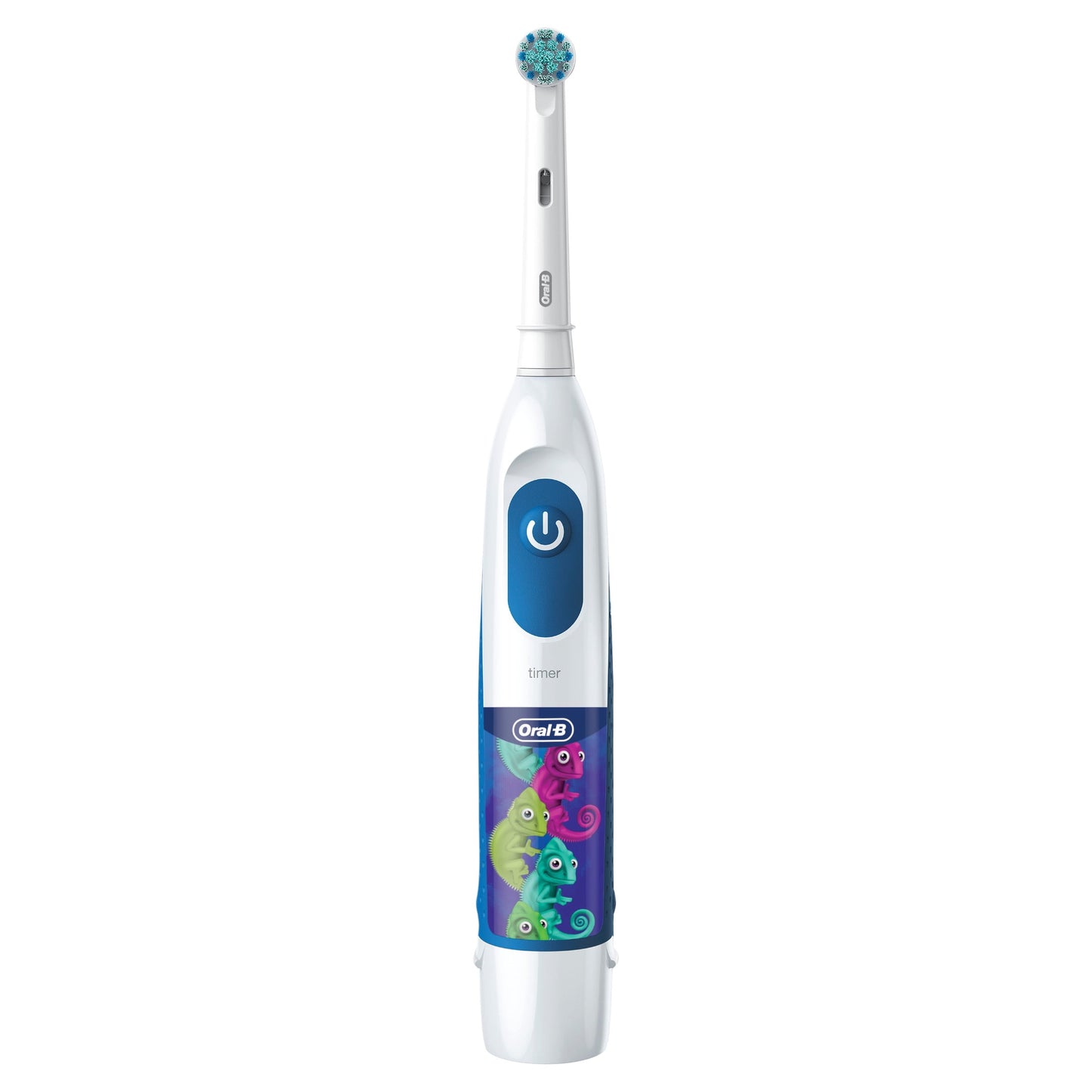 Oral‑B Battery Powered Kids Toothbrush with Color‑Changing Compact Bristles, Ages 3+
