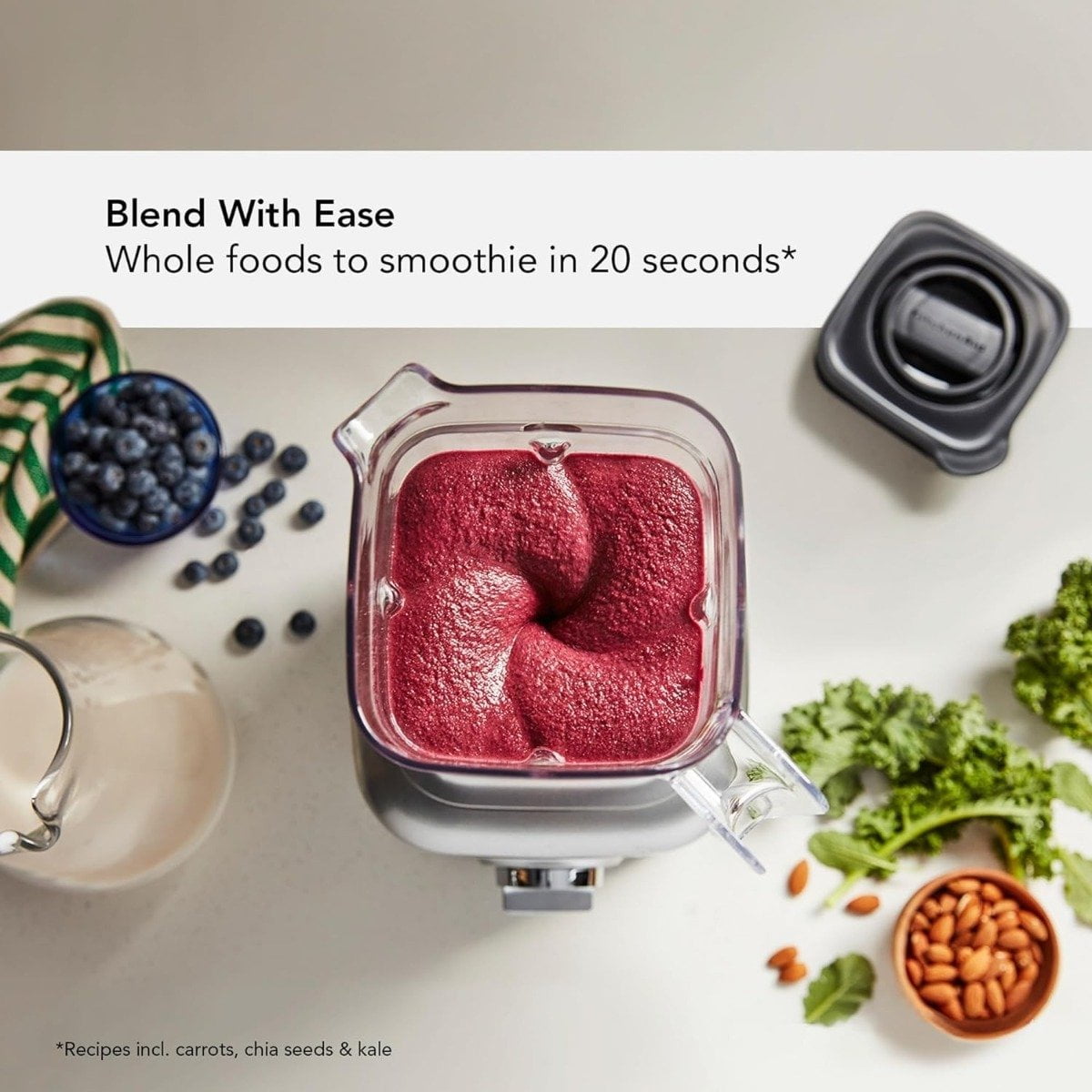 KitchenAid K400 Blender | Contour Silver