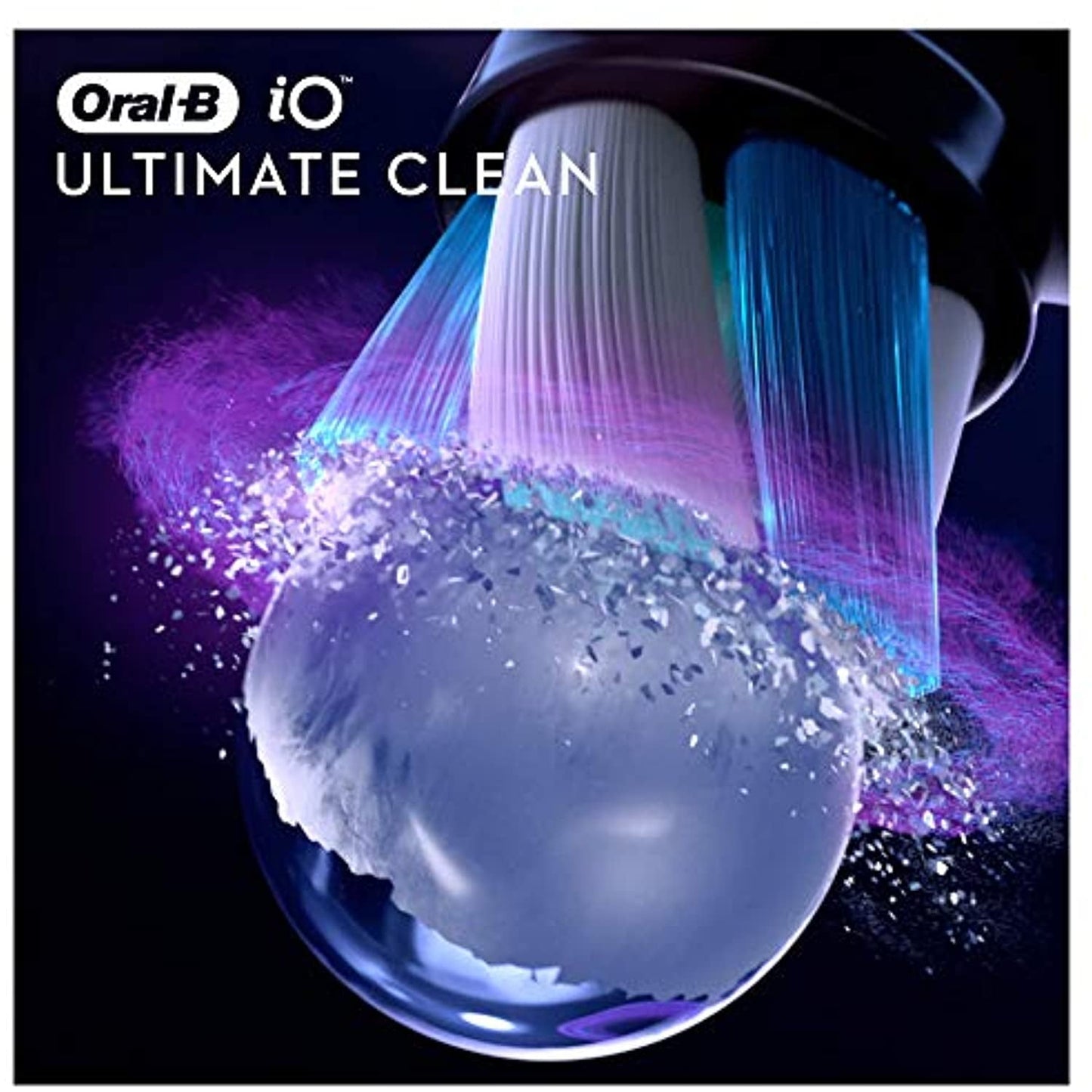 Oral-B iO Ultimate Cleaning Electric Toothbrush Heads Black - 4 Heads