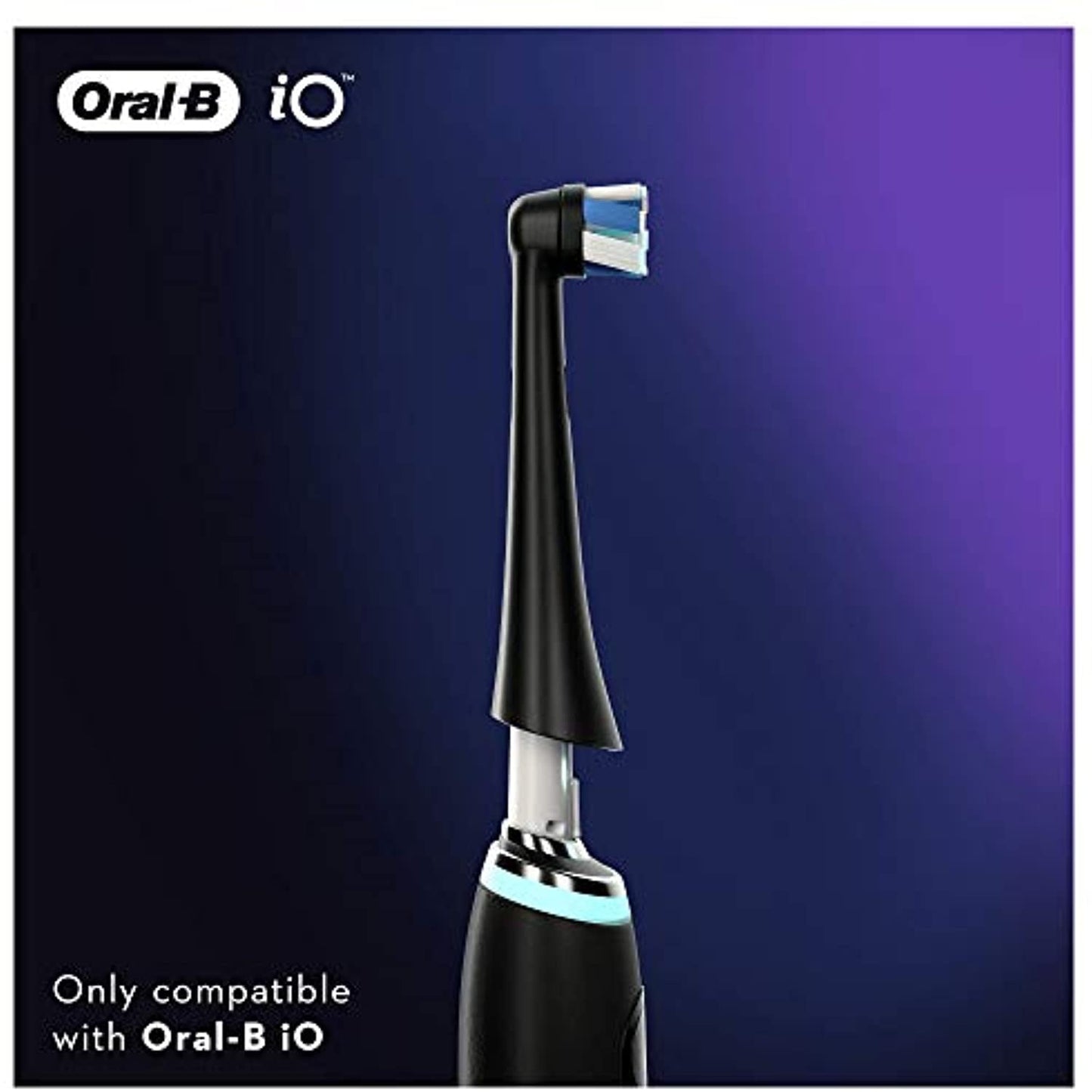 Oral-B iO Ultimate Cleaning Electric Toothbrush Heads Black - 4 Heads