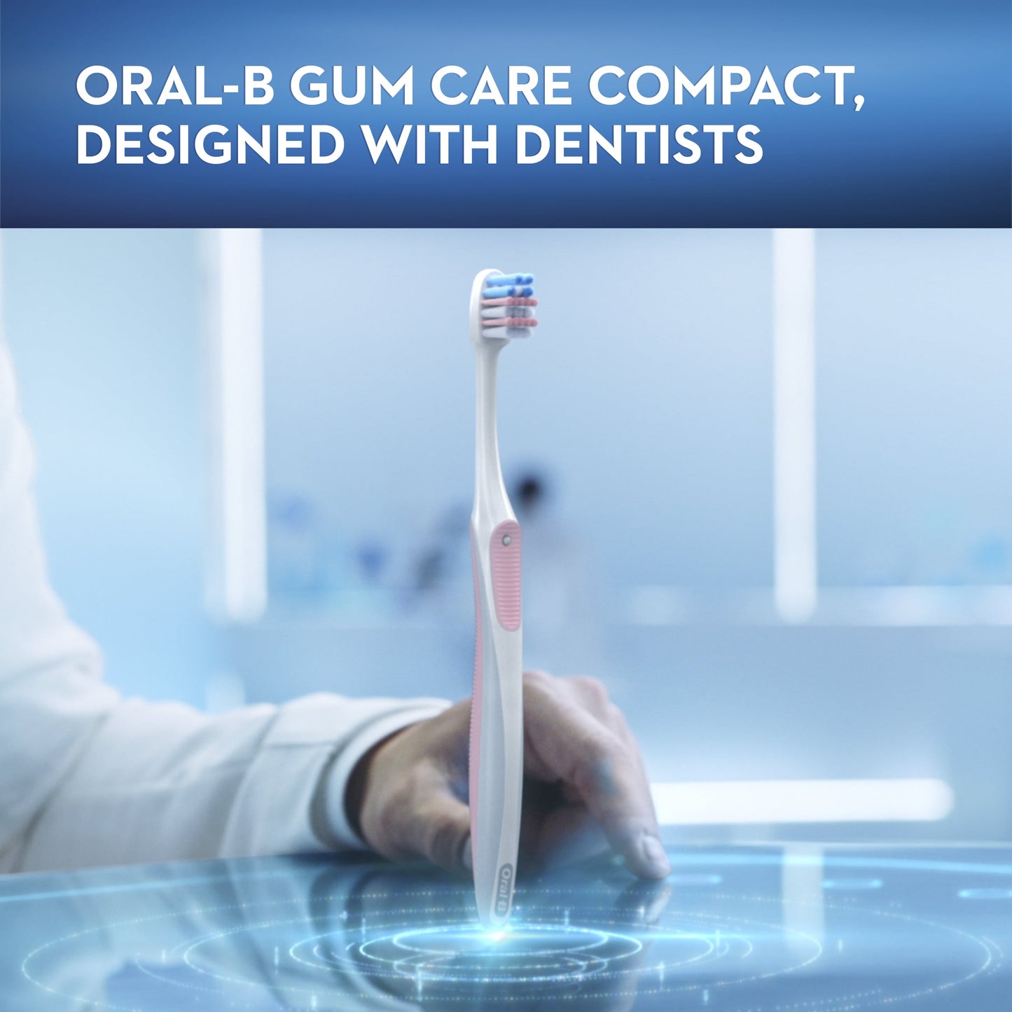 Gum Care Compact Toothbrush, Extra Soft, 2 Count
