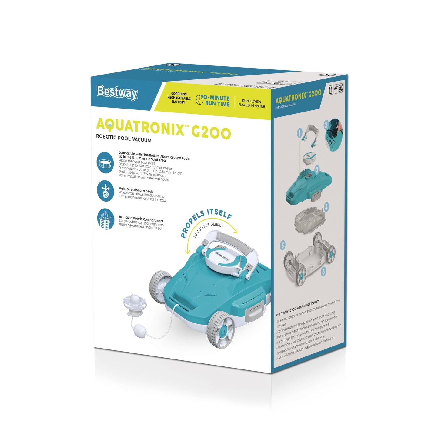 Bestway AquaTronix G200 Automatic Robotic Pool Vacuum