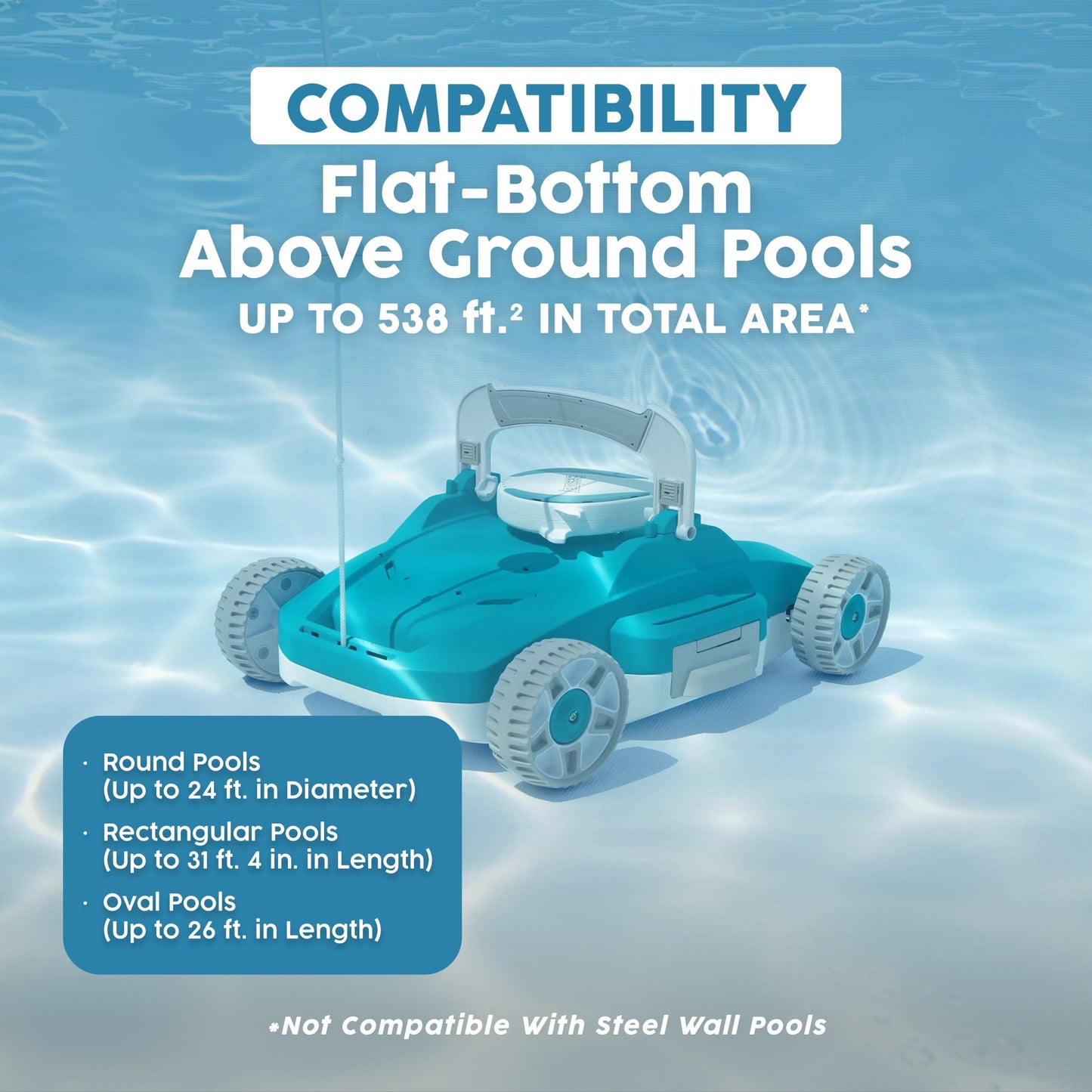 Bestway AquaTronix G200 Automatic Robotic Pool Vacuum