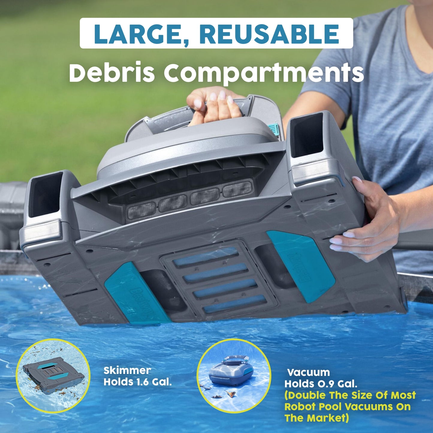 Bestway AquaTronix G200 Automatic Robotic Pool Vacuum