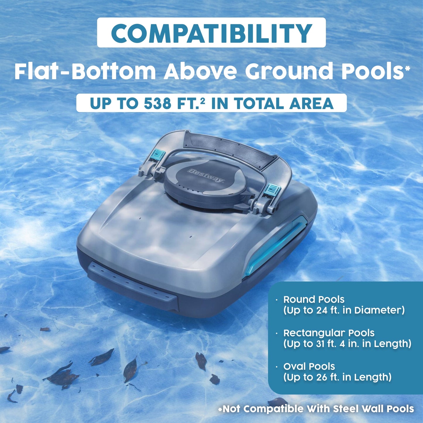 Bestway AquaTronix G200 Automatic Robotic Pool Vacuum