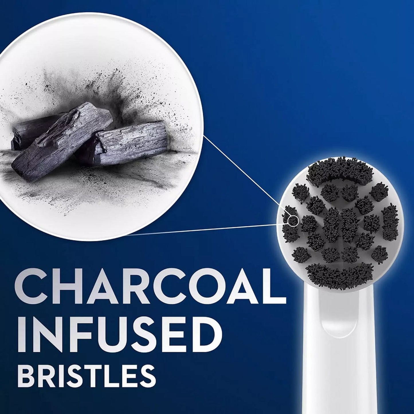 Oral-B Charcoal Electric Toothbrush Replacement Brush Heads Refill (8 Count)