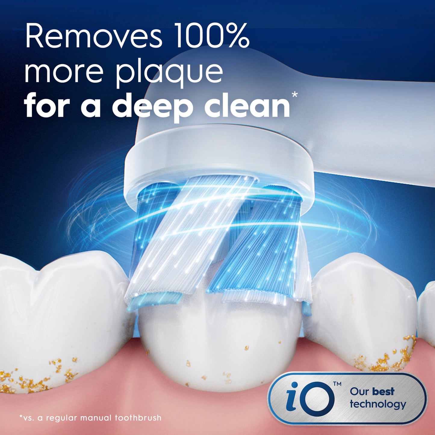 Oral-B Toothbrush Heads, iO Ultimate Clean Replacement Brush Heads, White, 2 count