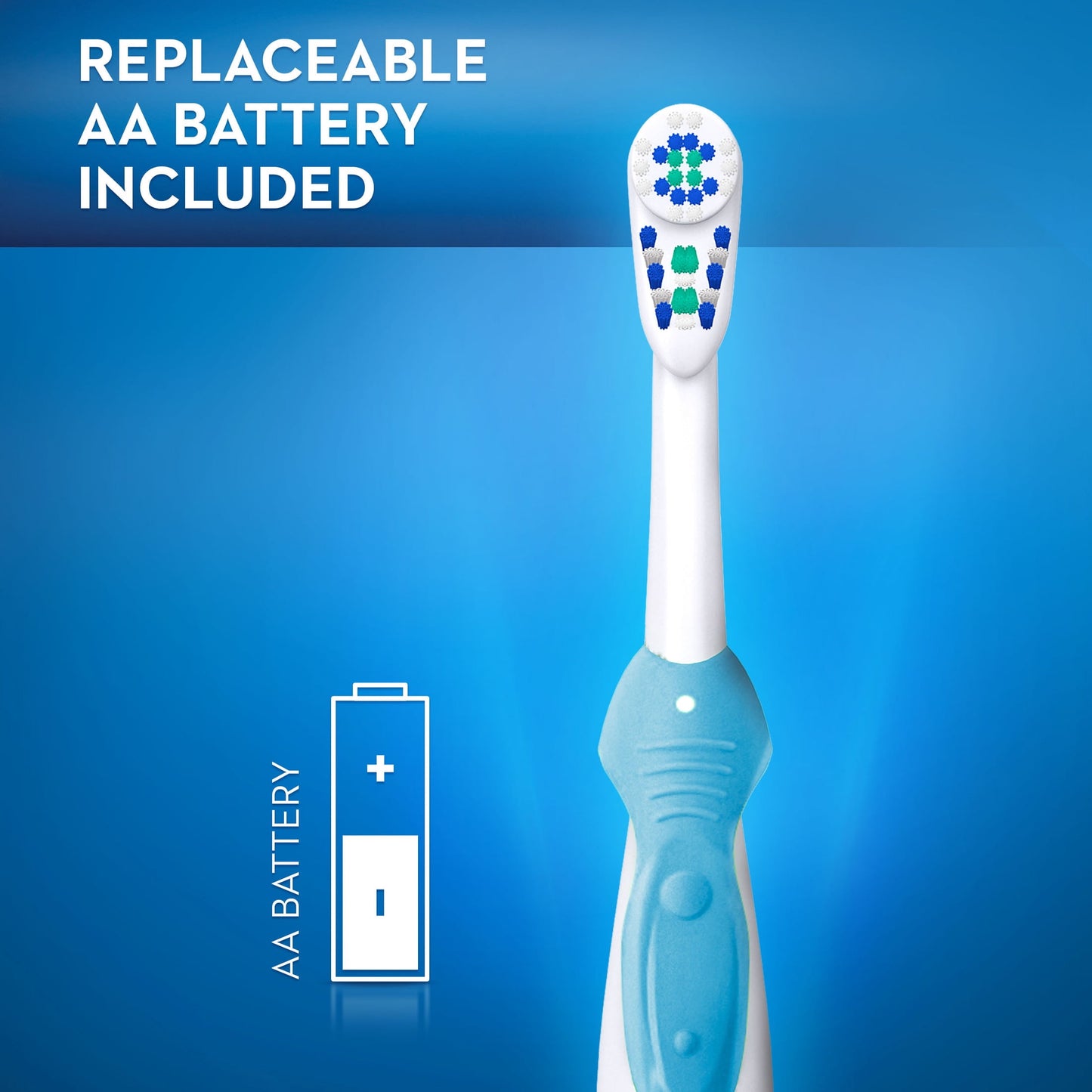 Oral-B Toothbrush Heads, Deep Clean Battery Powered Toothbrush Replacement Brush Heads, 2 Count