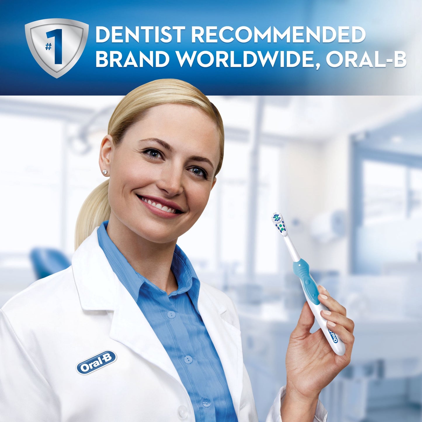 Oral-B Toothbrush Heads, Deep Clean Battery Powered Toothbrush Replacement Brush Heads, 2 Count
