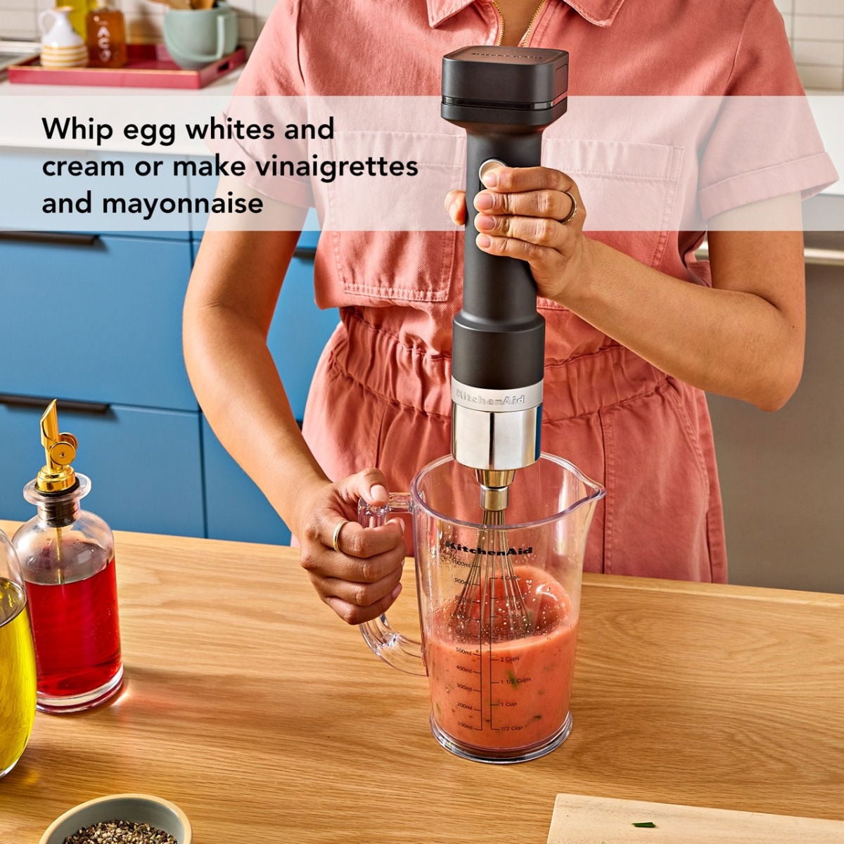 KitchenAid Go™ Cordless Hand Blender with Accessories | Battery Sold Separately