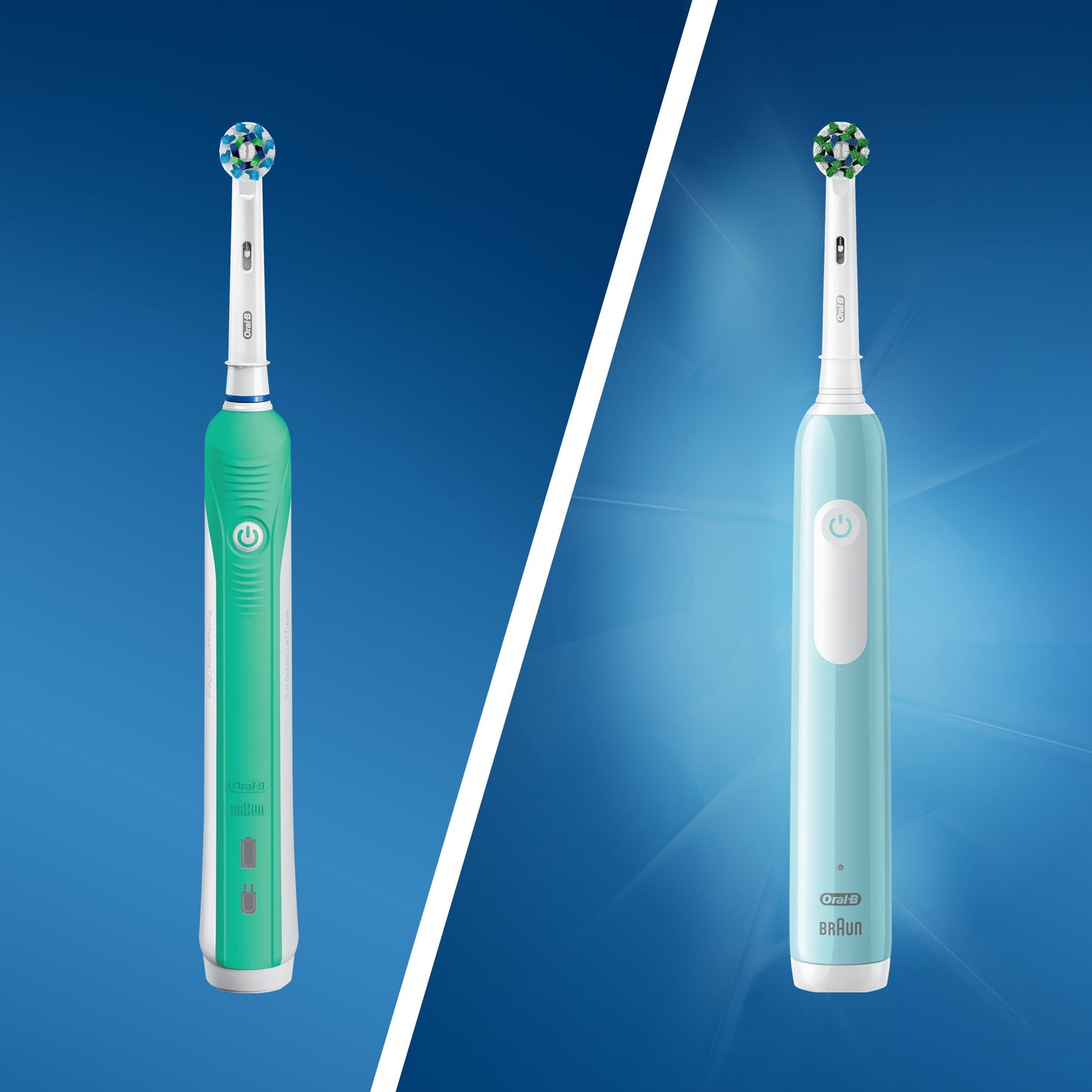 Oral-B Toothbrush, Pro 1000 Rechargeable Electric Toothbrush, White, 1 Count, Adults and Children 3+