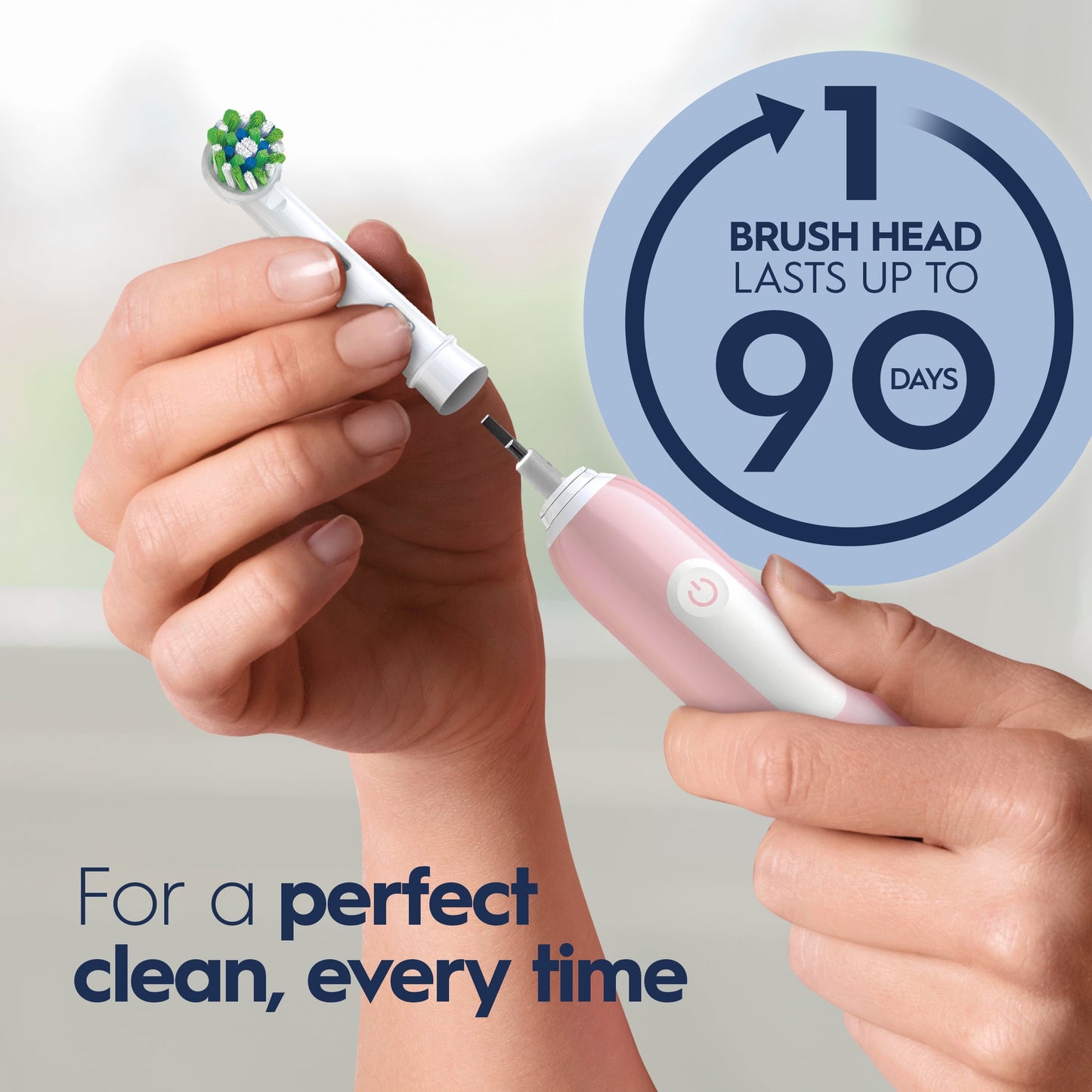 Oral-B Toothbrush, Pro 1000 Rechargeable Electric Toothbrush, White, 1 Count, Adults and Children 3+