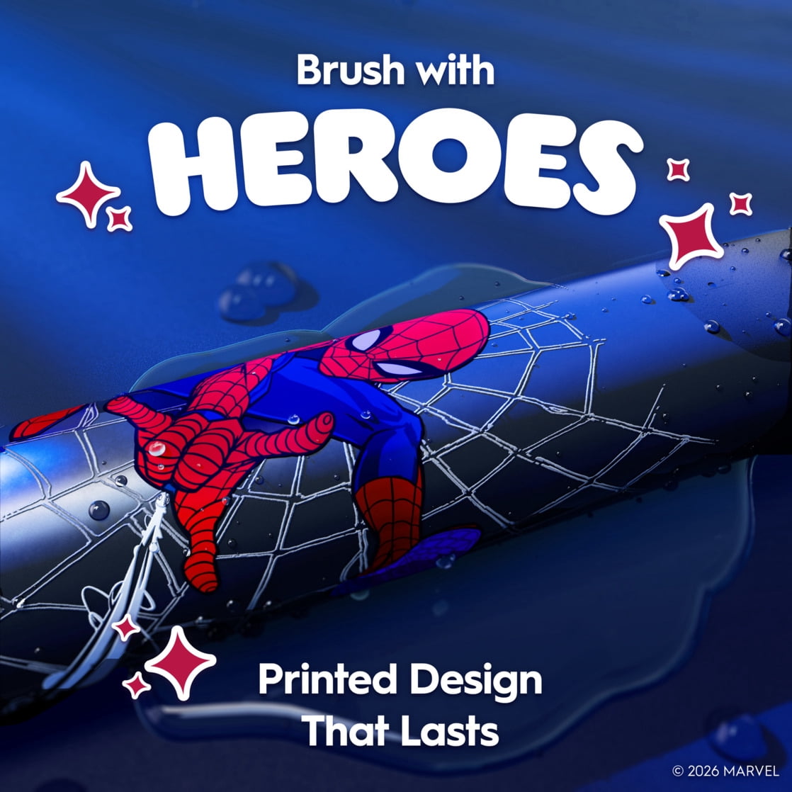 Oral-B iO Kids Limited Rechargeable Electric Powered Toothbrush, Spiderman