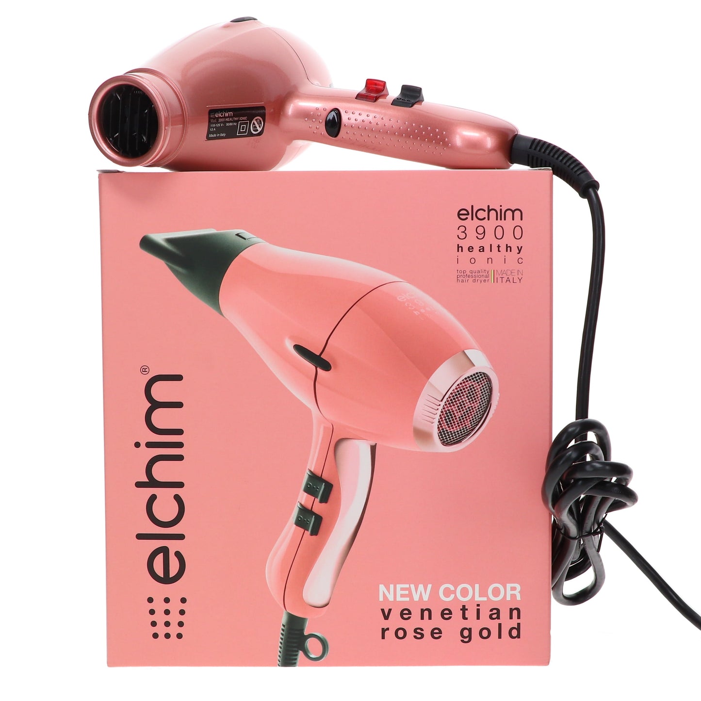 Elchim 3900 Healthy Ionic Hair Dryer - Venetian Rose Gold