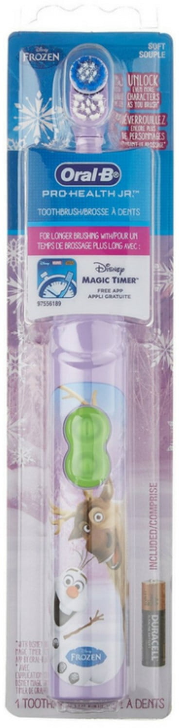 Oral-B Pro-Health JR. Disney Frozen Battery Toothbrush 1 ea (Pack of 2)