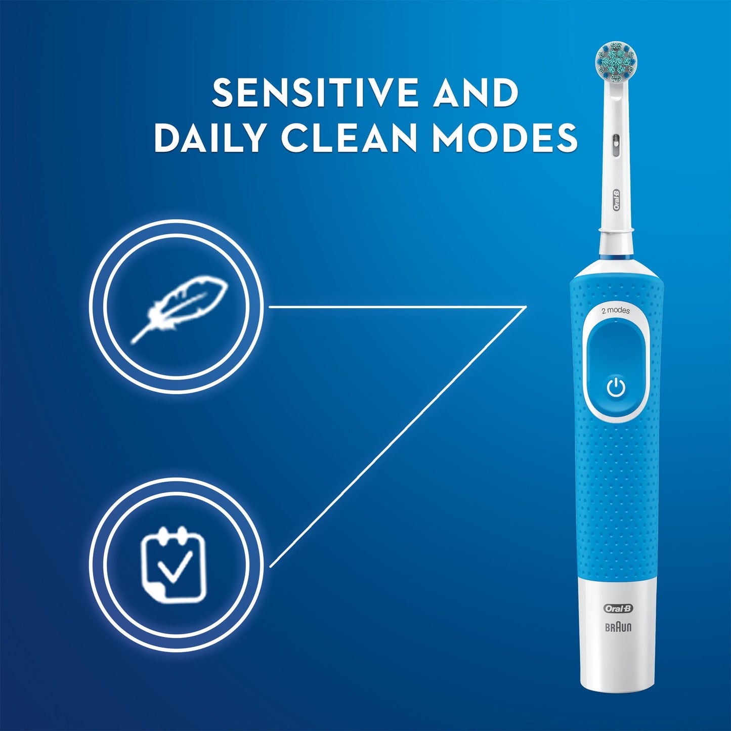 Oral‑B Kids Toothbrush, Kids Electric Toothbrush with Sensitive Compact Head and Timer, Ages 3+, Rechargeable