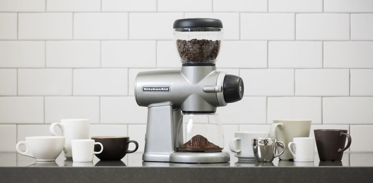KitchenAid Electric Stainless Steel Burr Coffee Grinder