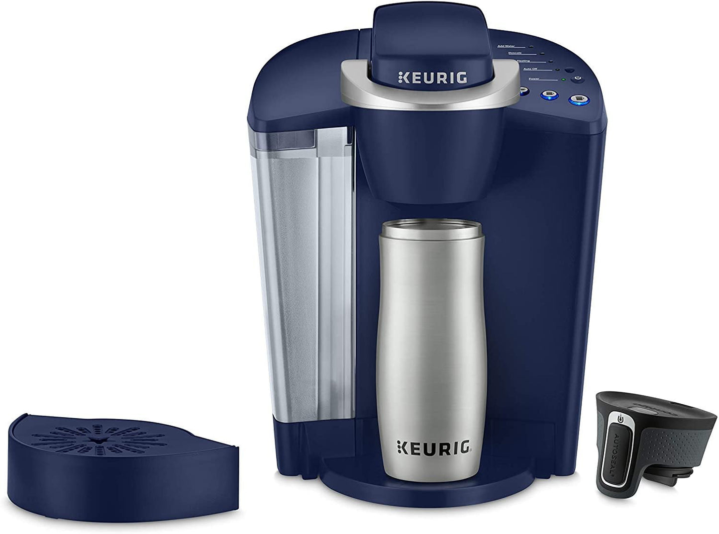 Keurig K-Classic Single Serve K-Cup Pod Coffee Maker, Patriot Blue