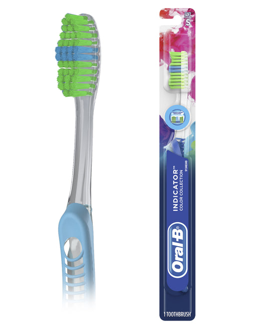 Oral-B Indicator Contour Clean Toothbrush, Soft, 1 Count