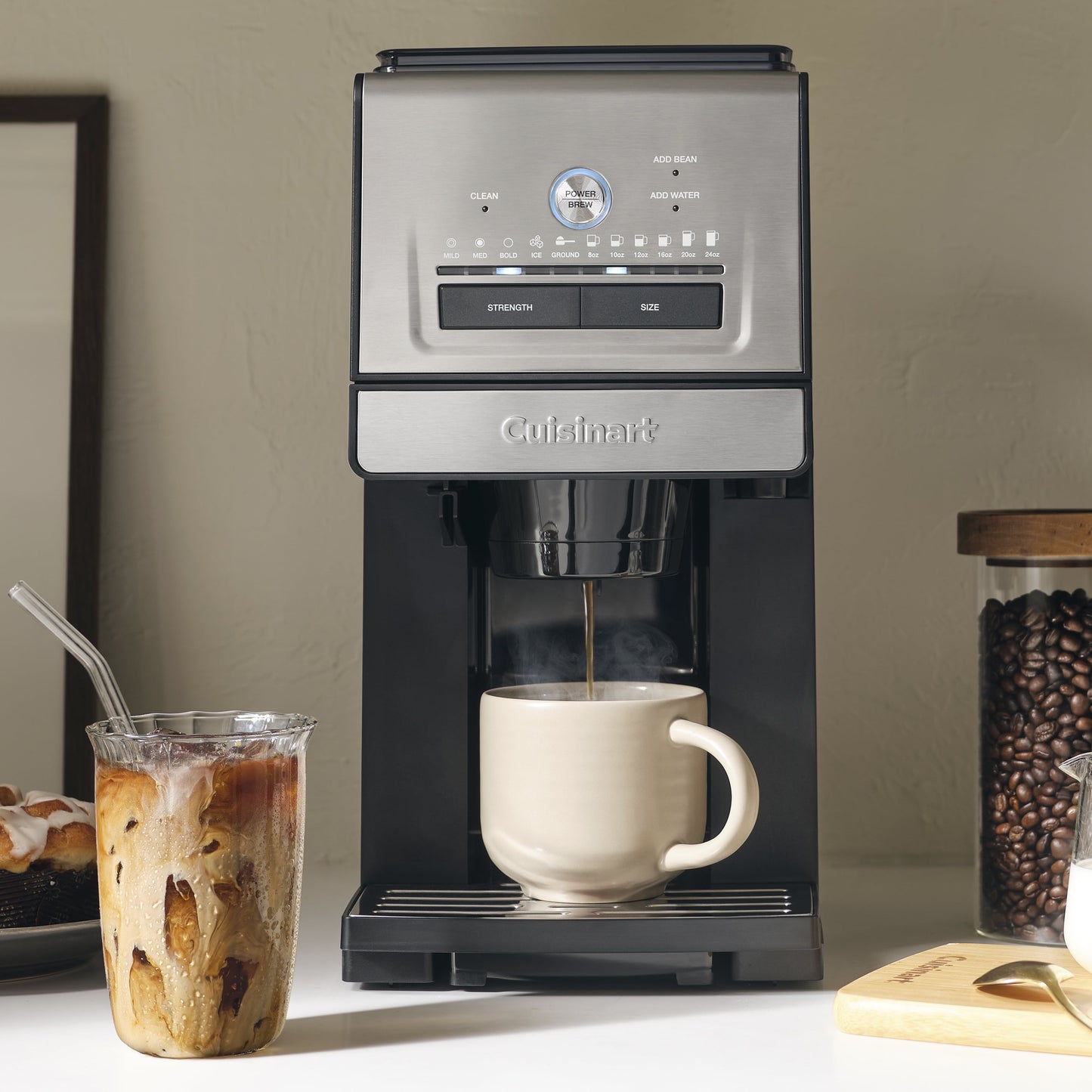 Cuisinart Custom Grind &amp; Brew Single-Cup Coffee Maker