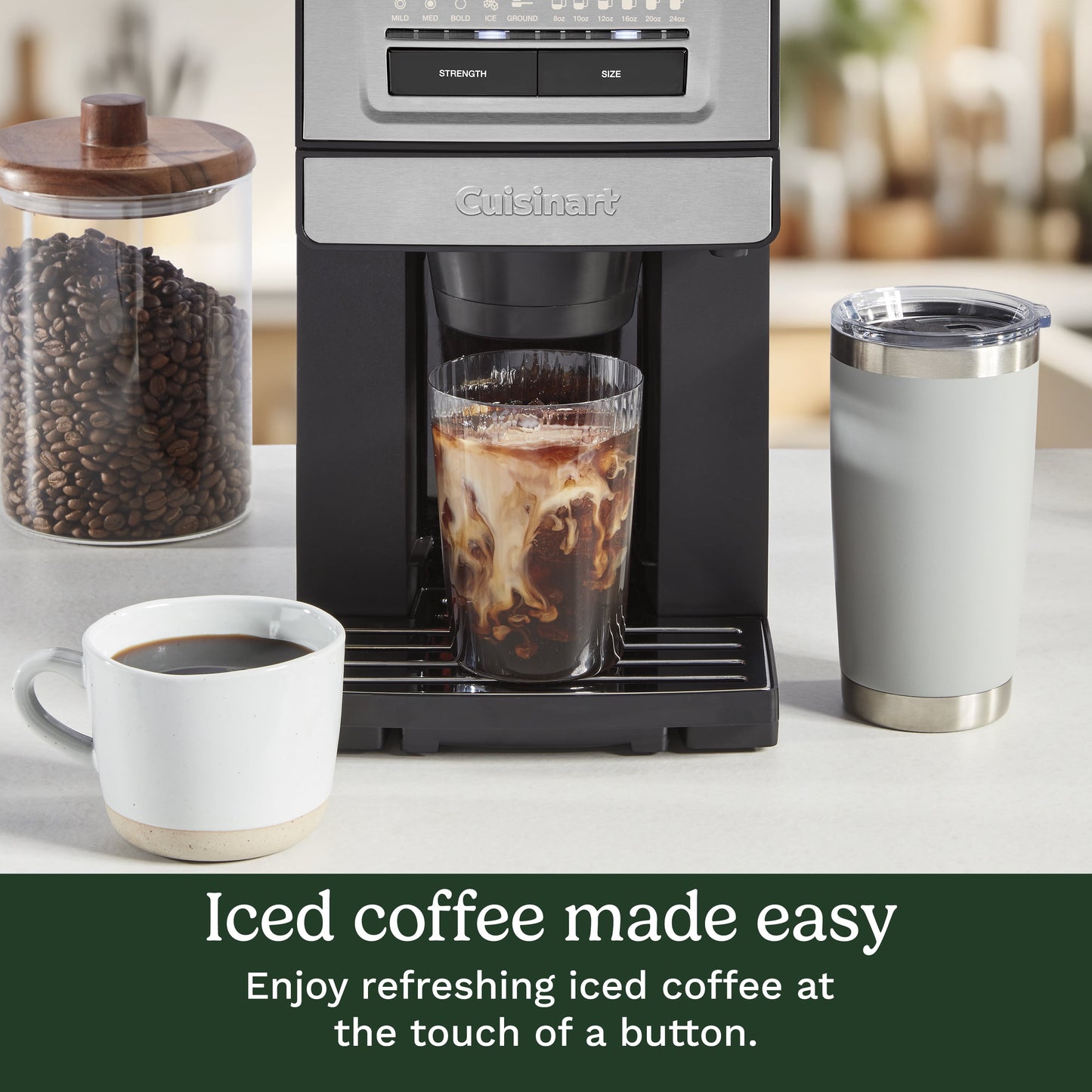 Cuisinart Custom Grind &amp; Brew Single-Cup Coffee Maker