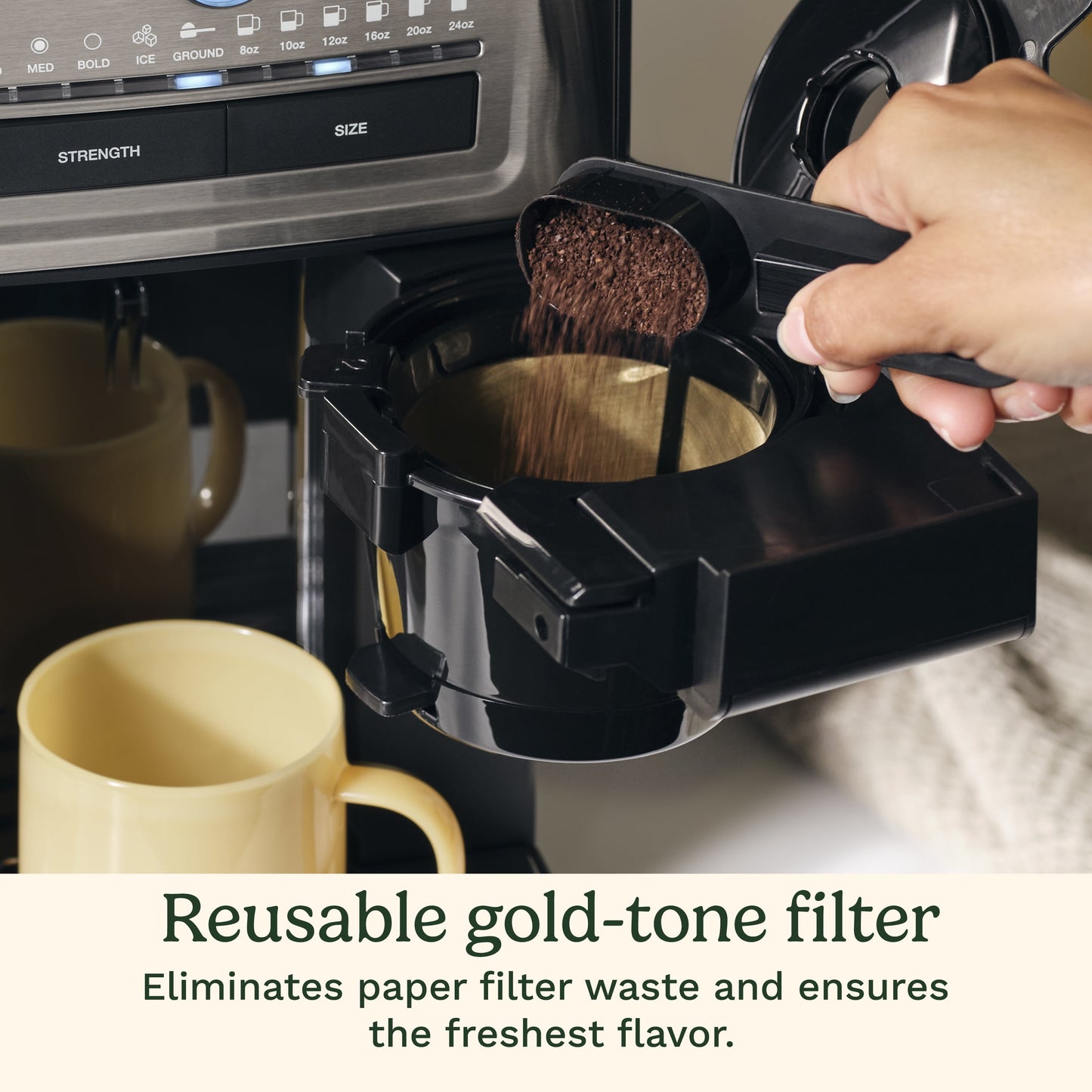 Cuisinart Custom Grind &amp; Brew Single-Cup Coffee Maker
