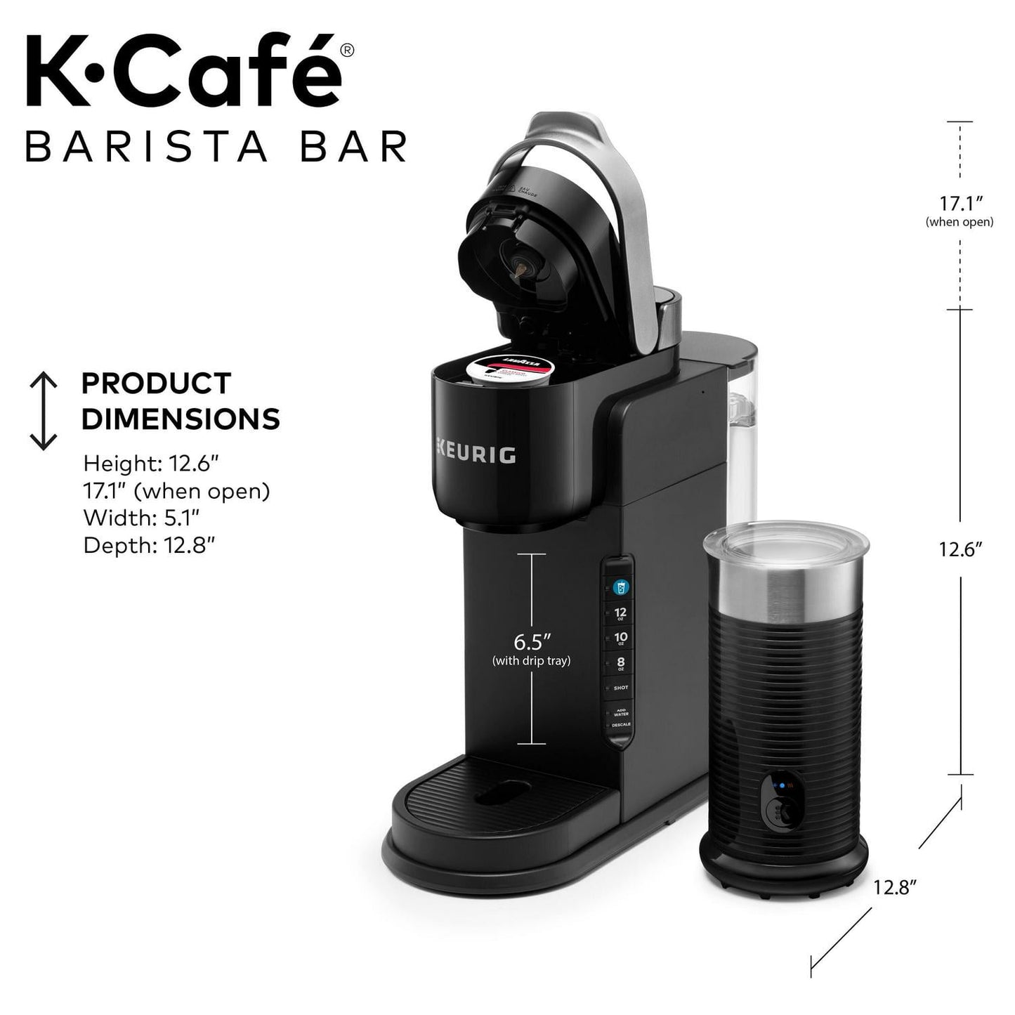 Keurig K-Caf Barista Bar Single Serve Coffee Maker and Frother