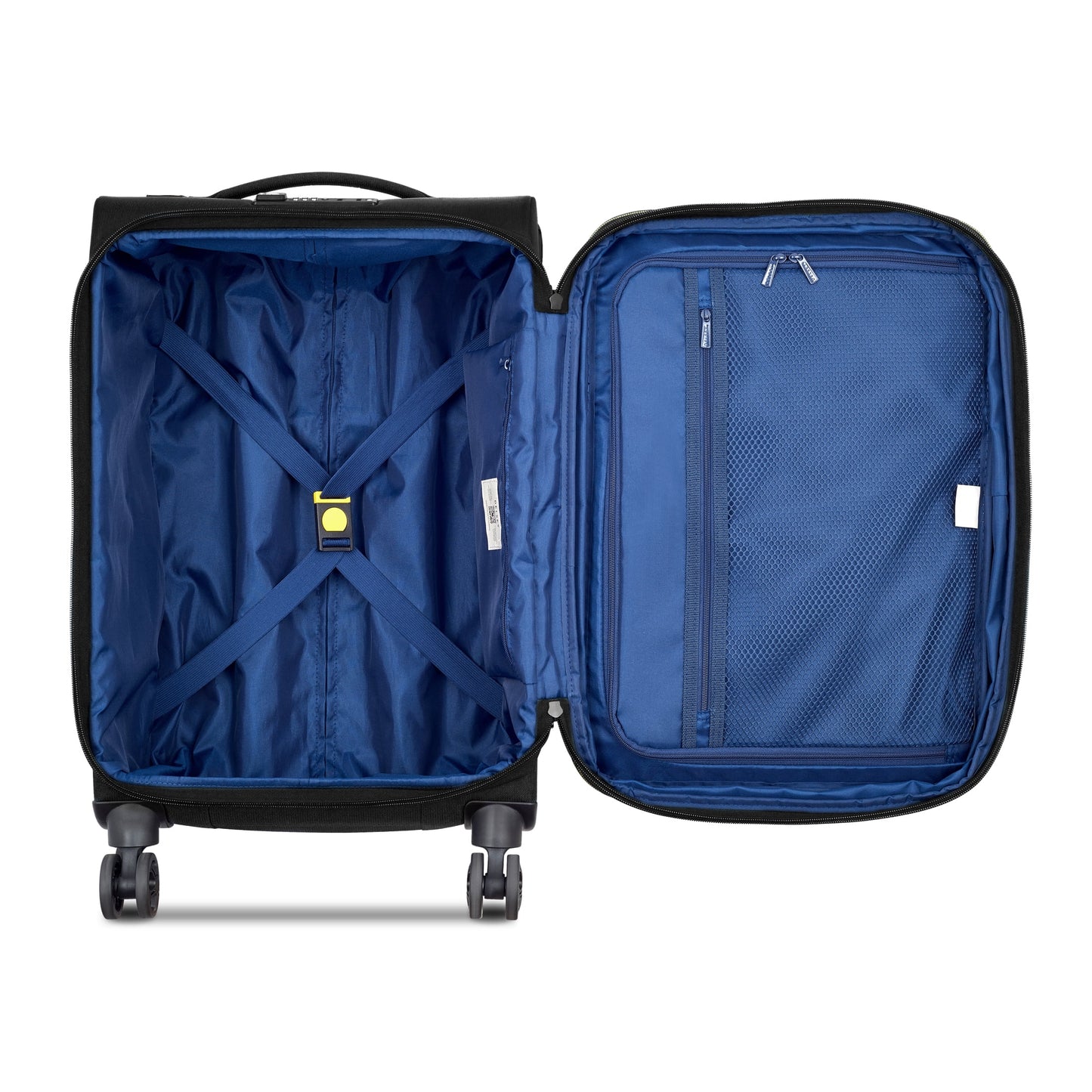 DELSEY PARIS Brochant 3.0 20" Carry-on Softside Expandable Luggage, Blacl