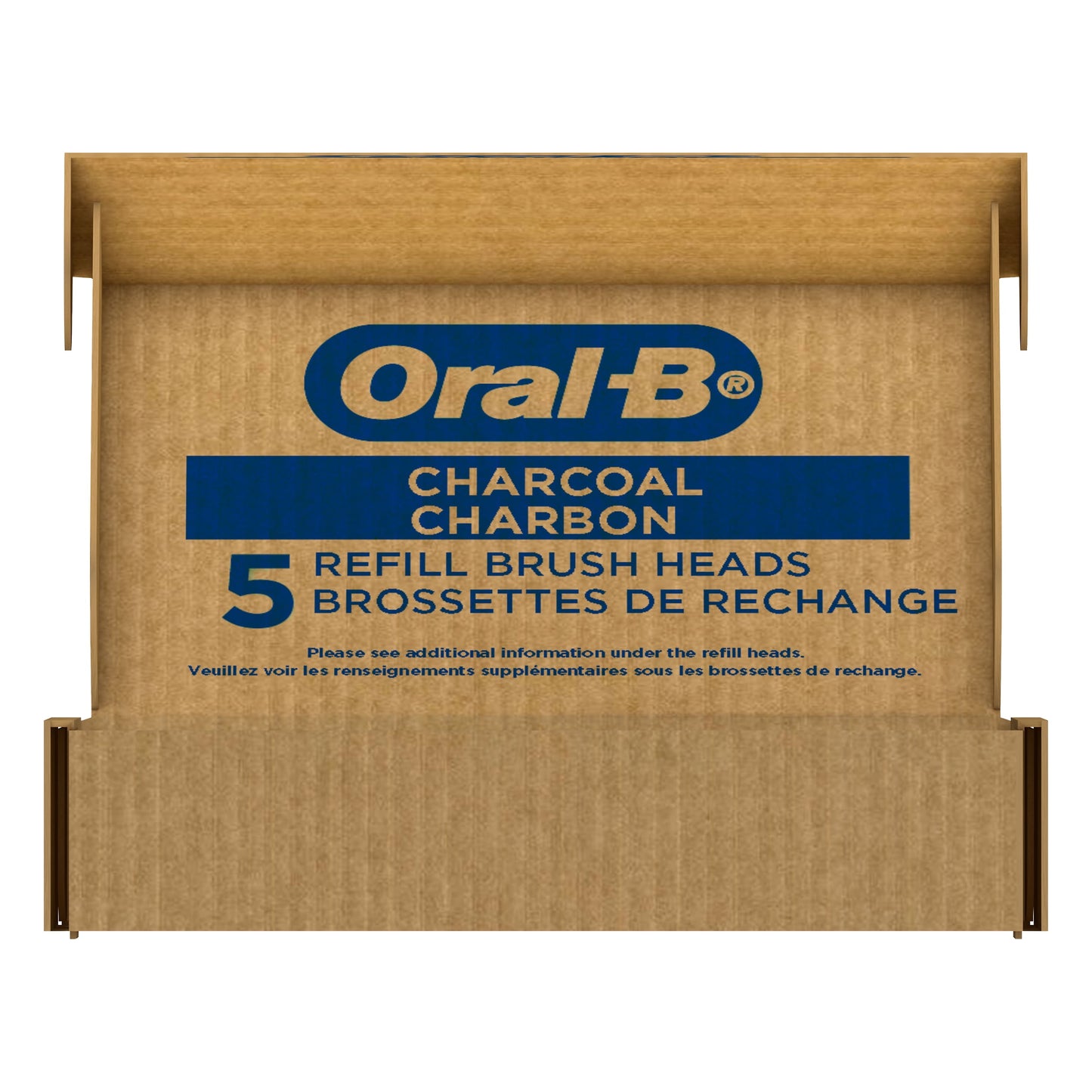 Oral-B Charcoal Electric Toothbrush Replacement Brush Heads Refill, 5 Count