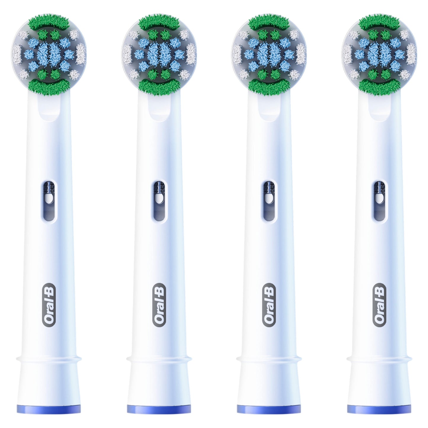 Oral-B Toothbrush Heads, Precision Clean Electric Toothbrush Replacement Head, White, 4 Count