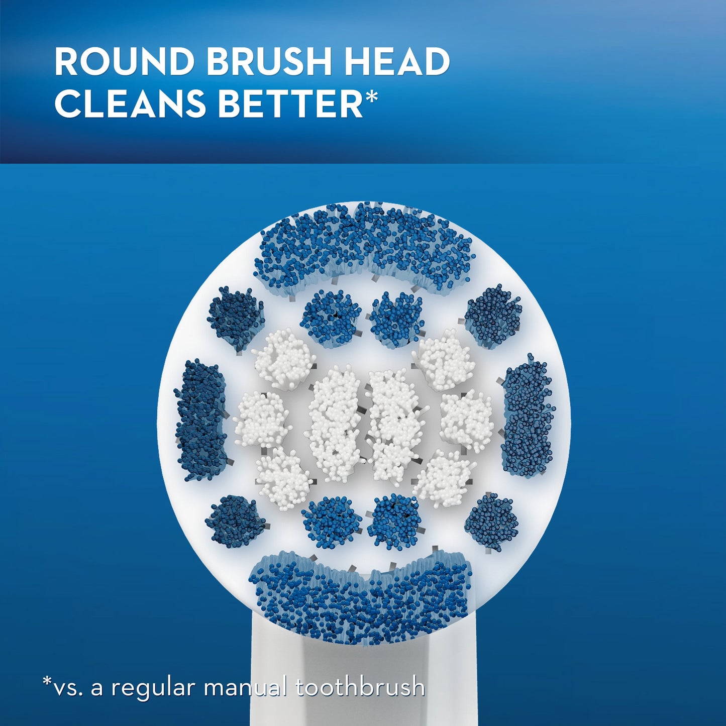 Oral-B Toothbrush Heads, Precision Clean Electric Toothbrush Replacement Head, White, 4 Count