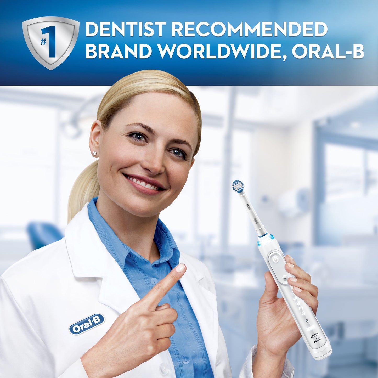Oral-B Toothbrush Heads, Precision Clean Electric Toothbrush Replacement Head, White, 4 Count