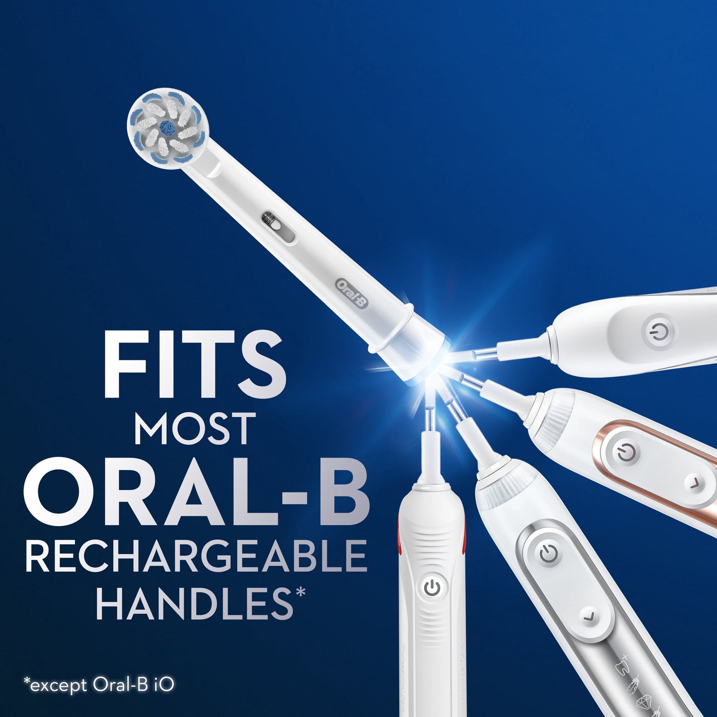 Oral-B Toothbrush Heads, Gum Care Electric Toothbrush Replacement Head, White, 2 Ct