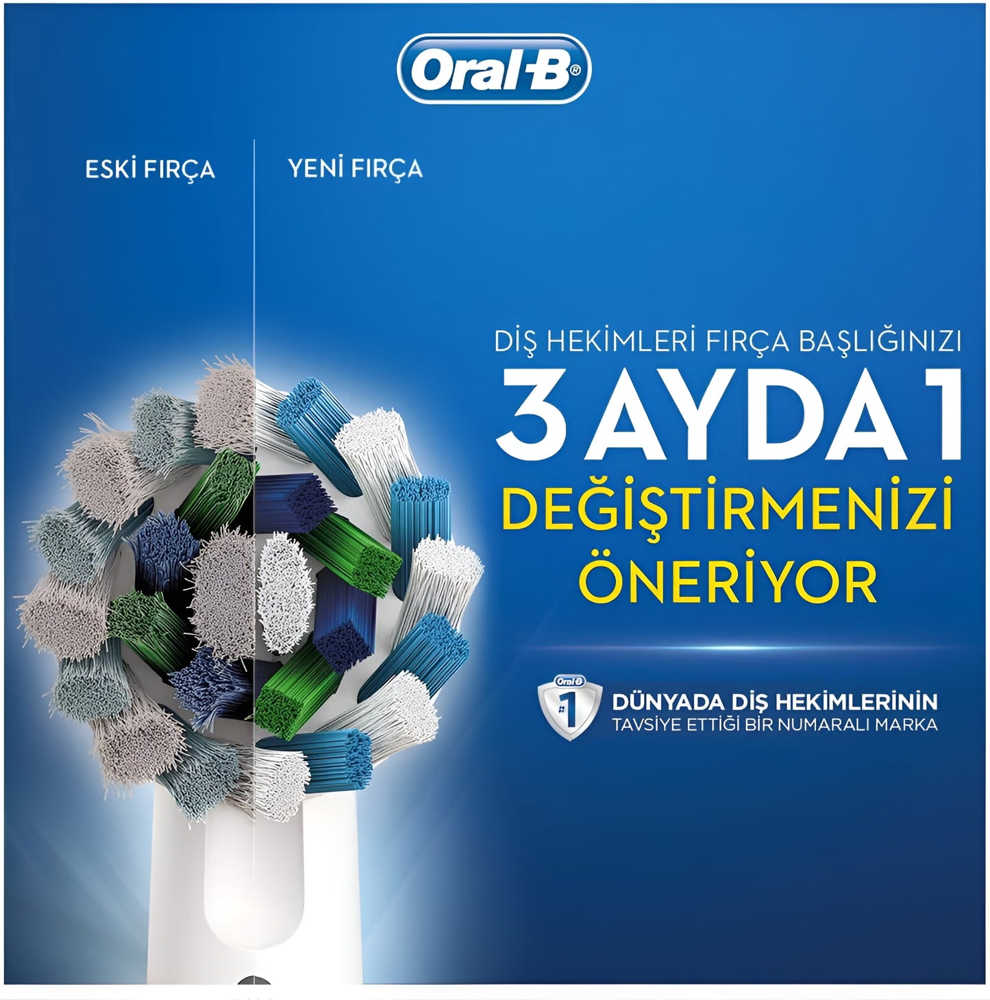 Original Braun Oral-B Precision Clean Replacement Toothbrush Heads 10 Count