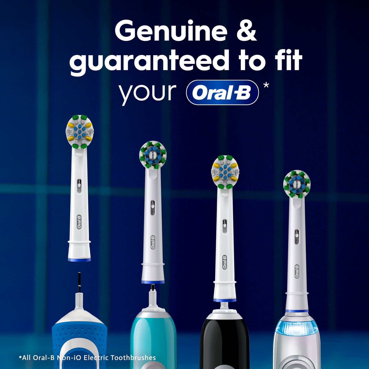 Oral-B Toothbrush Heads, FlossAction X-Filament Replacement Brush Heads, 2 Count