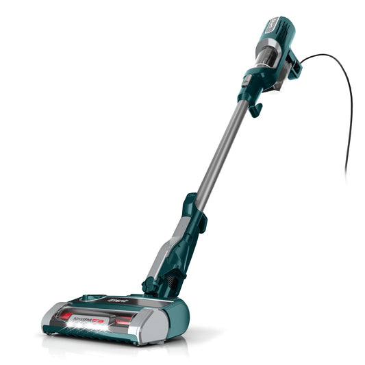 Shark UltraLight PetPro Corded Stick Vacuum, Carpet and Hardfloors, Pet Friendly, PowerFins HairPro, Odor Technology, Removable Handheld, HZ700 Blue