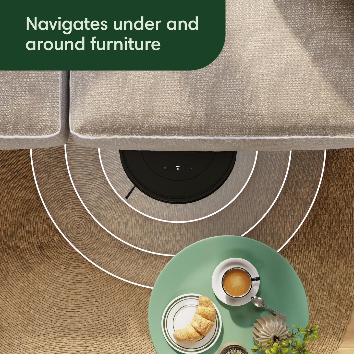 iRobot Roomba Vac Robot Vacuum Q011 - Power-Lifting Suction, Alexa, Quieter Cleaning Mode, Multi-Surface Cleaning, Cleans in Neat Rows, Easy to use, Self-Charging