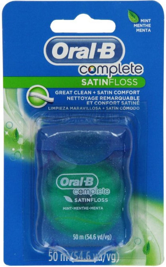 Oral-B SATINfloss Fresh Mint 55 Yards (Pack of 3)
