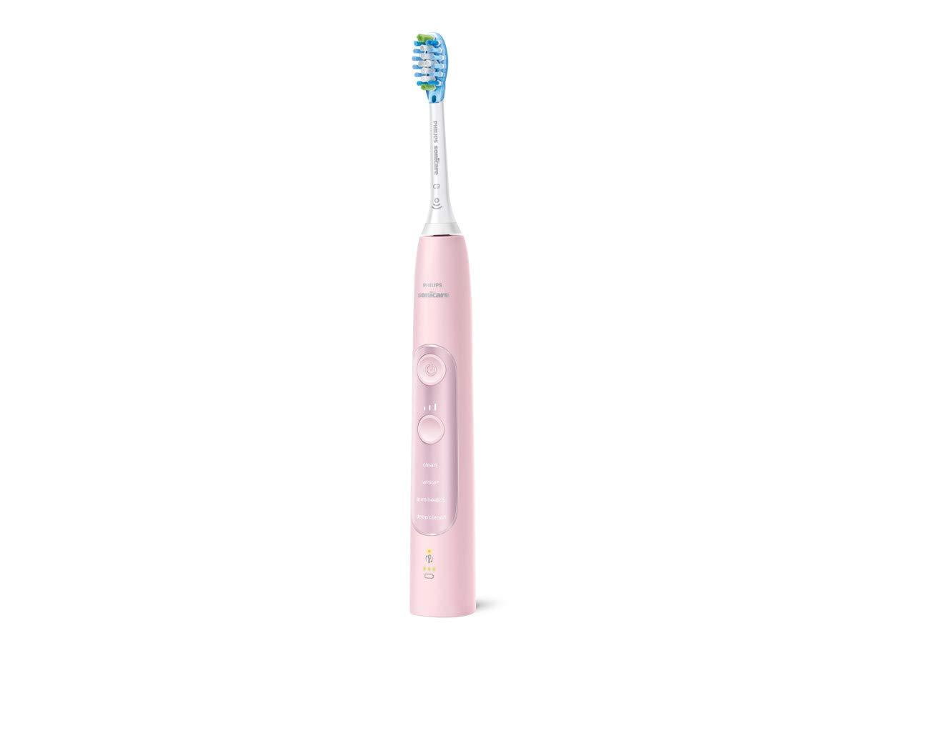 Philips Sonicare ExpertClean 7500 Rechargeable Electric Toothbrush for Adults, Pink HX9690/07