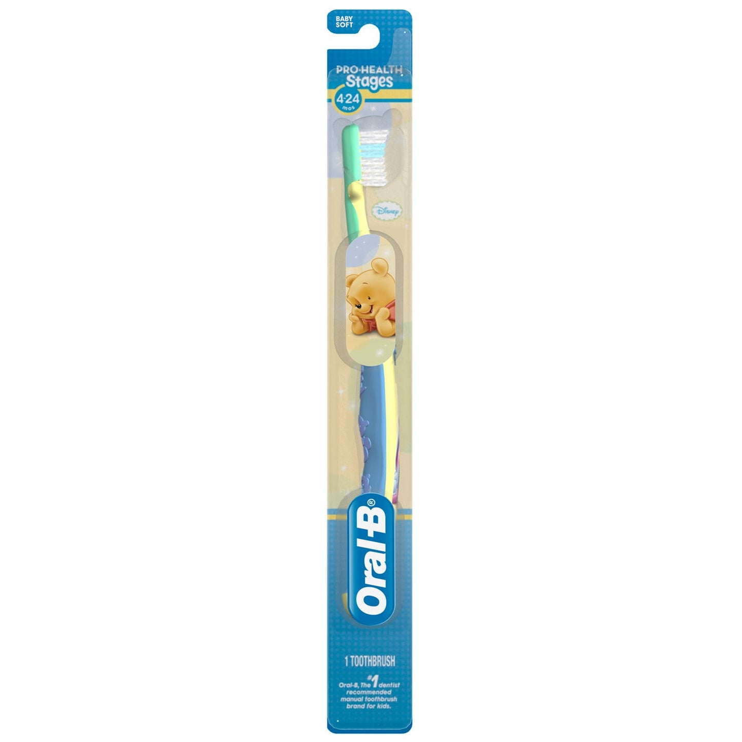 Oral-B Pro-Health Kids Stages Winnie the Pooh Baby Toothbrush, Soft