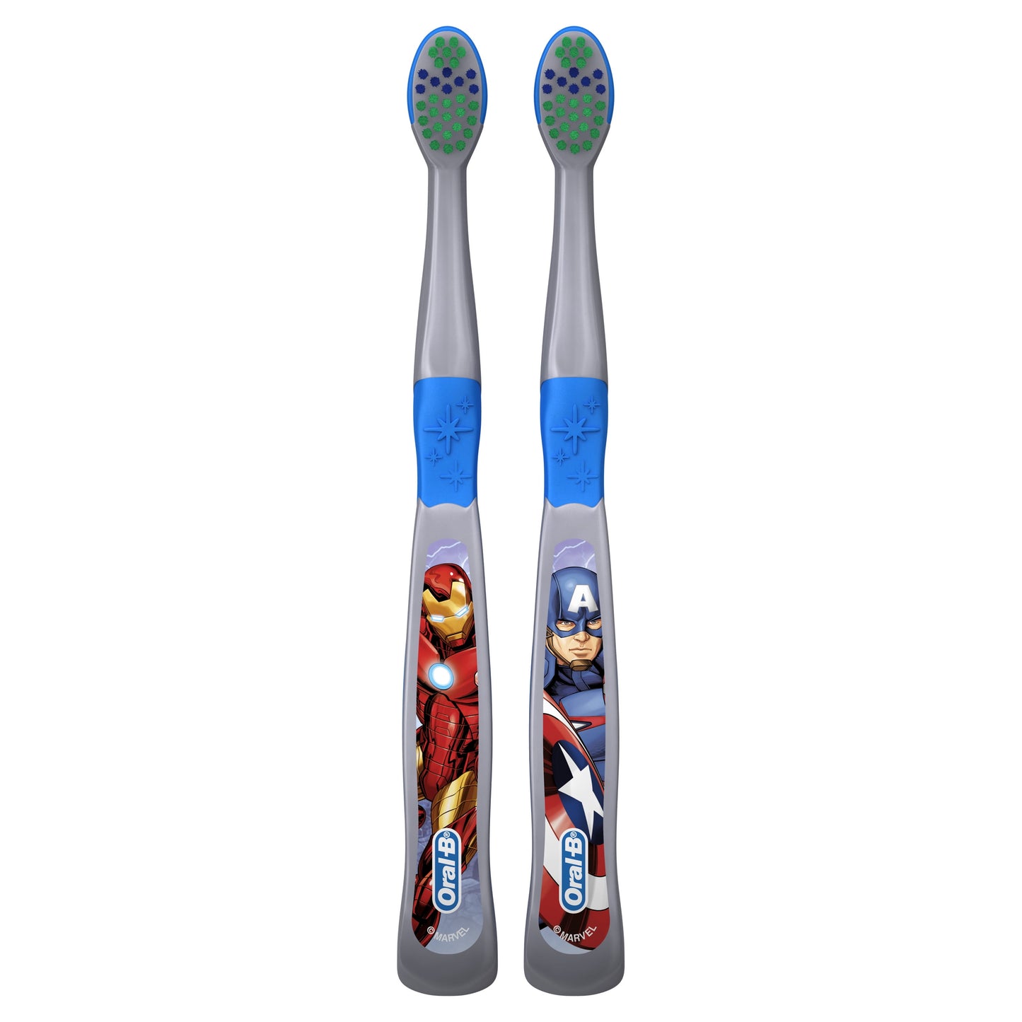 Oral-B Kid's Manual Toothbrush featuring Marvel's Avengers, 2 count