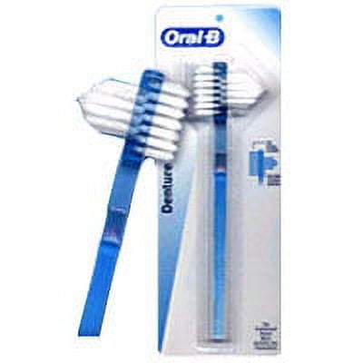 Oral-B Denture Dual Head Tooth Brush - 1 Ea