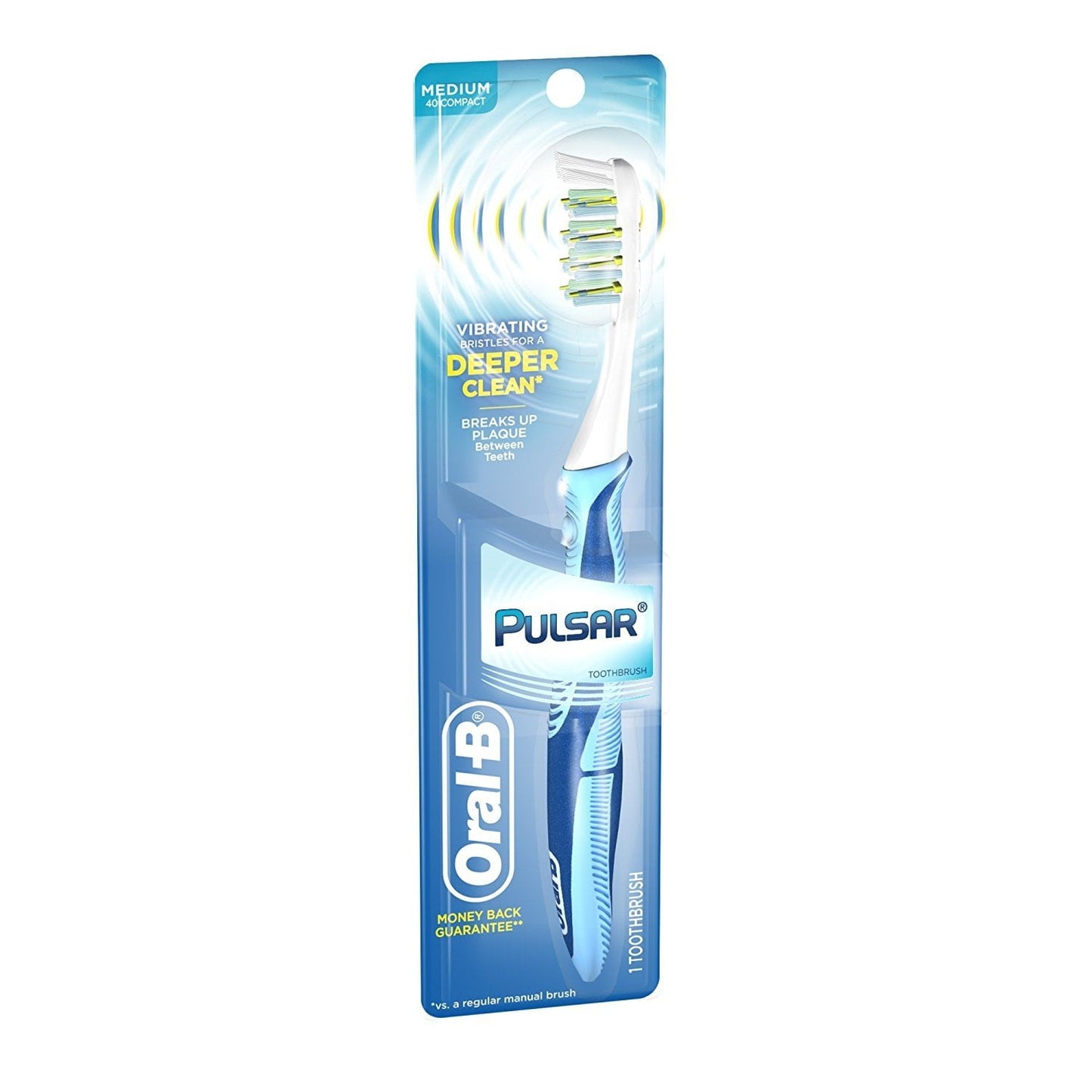 Oral-B Pro Health Pulsar Toothbrush Medium 1 ea (Pack of 3)