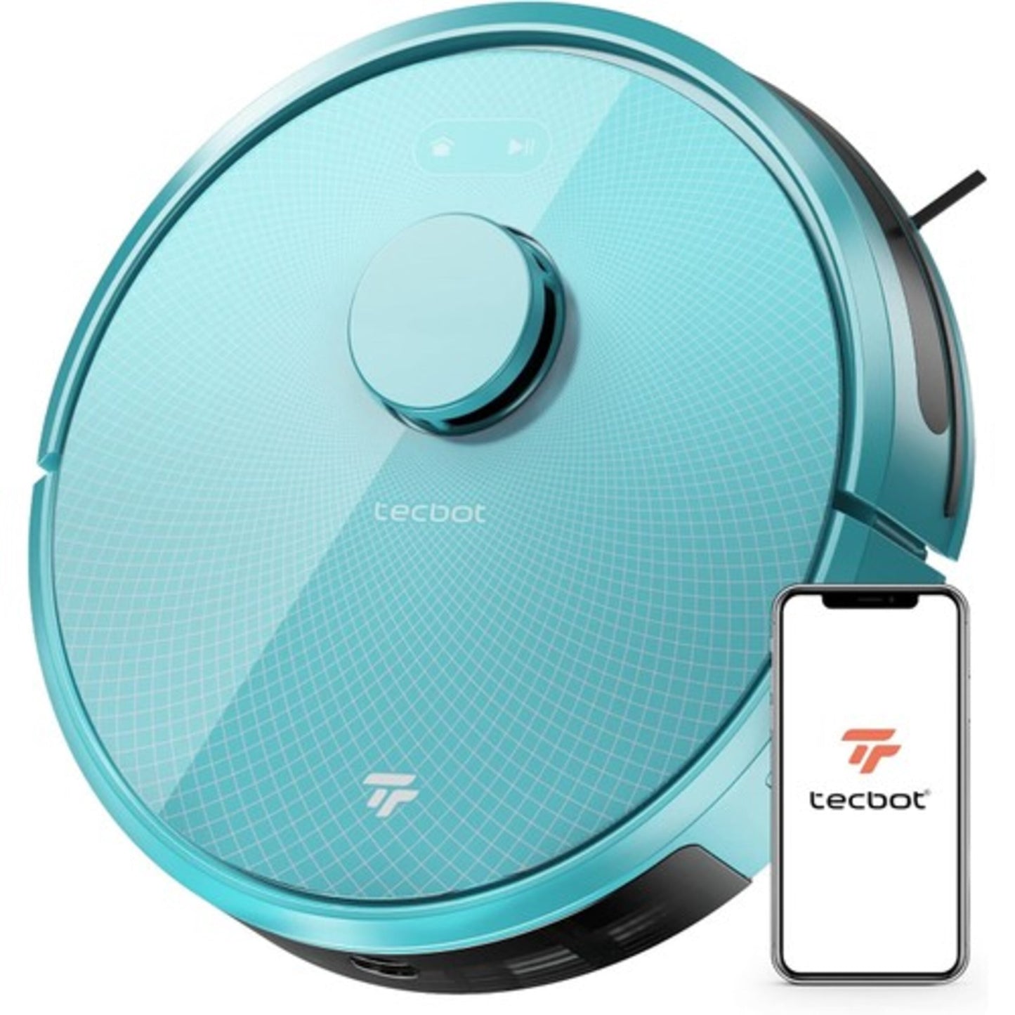 Tecbot S3 Pro Robot Vacuum Cleaner w/360° LDS Laser Navigation